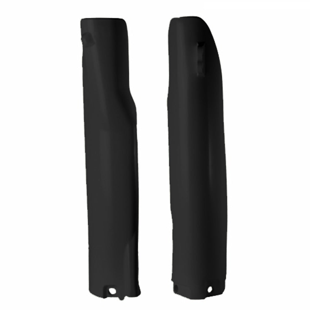 Polisport Plastic Lower Fork Guards For Yamaha WR 450F 2006-2018 Black